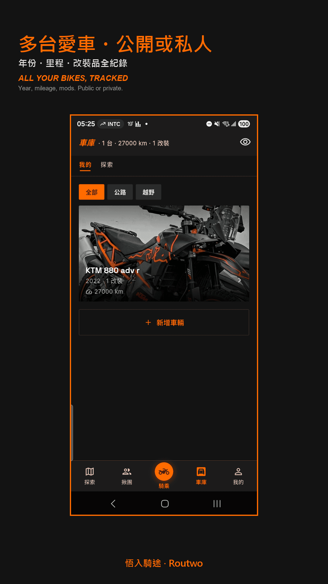 車庫與愛車紀錄